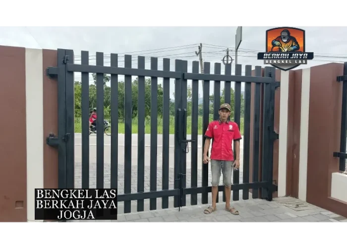 pagar besi minimalis jogja